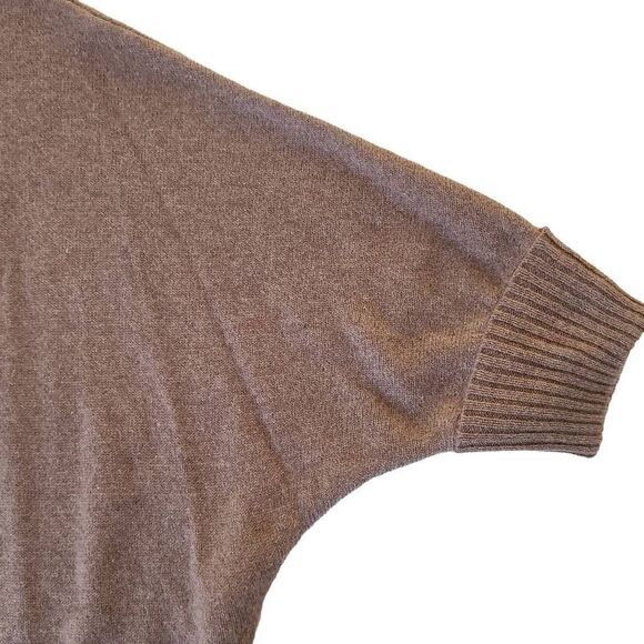 Tahari Tan Cashmere Longer Open Cardigan Sweater Size XS - Picture 4 of 11